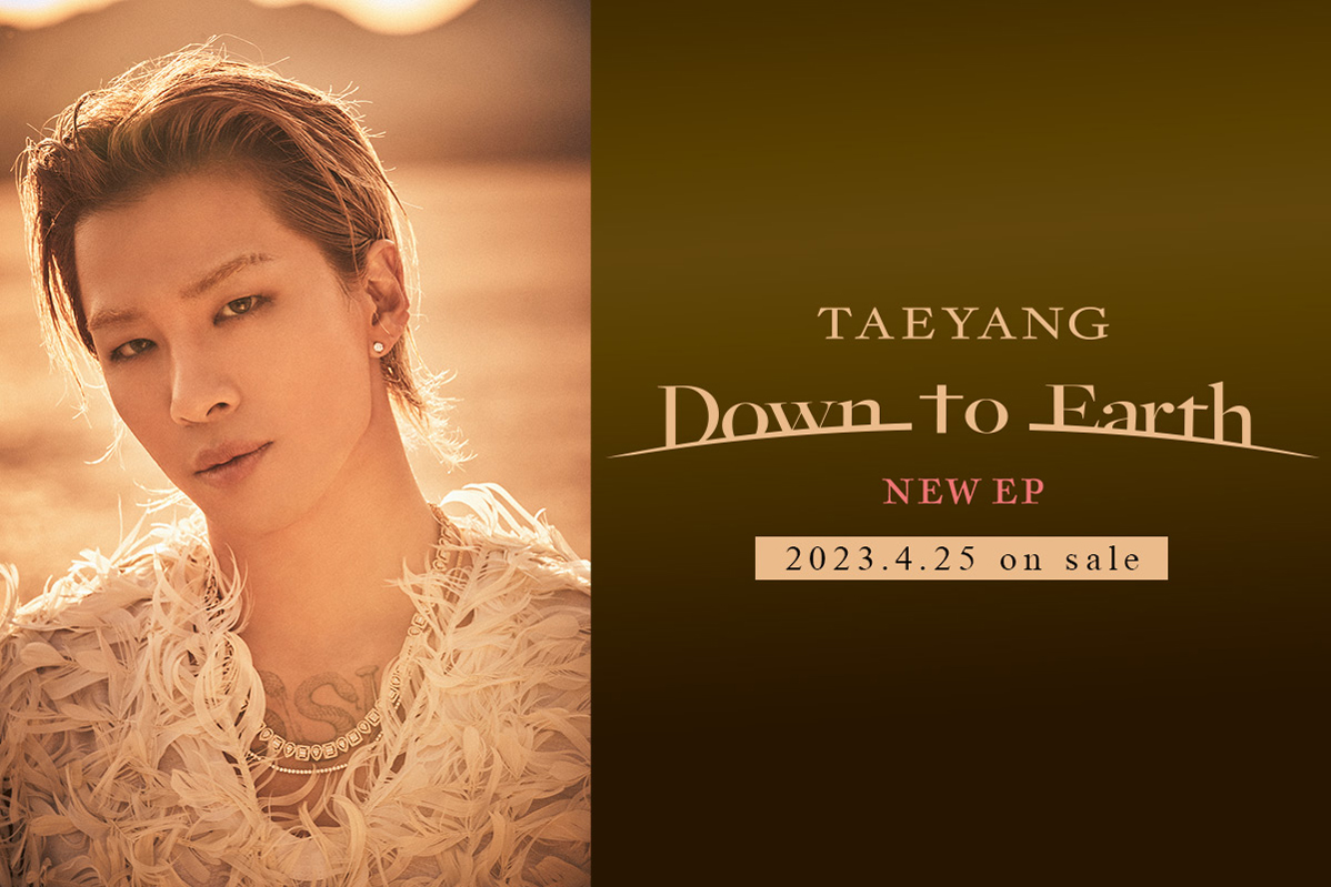 TAEYANG Down to Earth NEW EP 2023.4.25 on sale