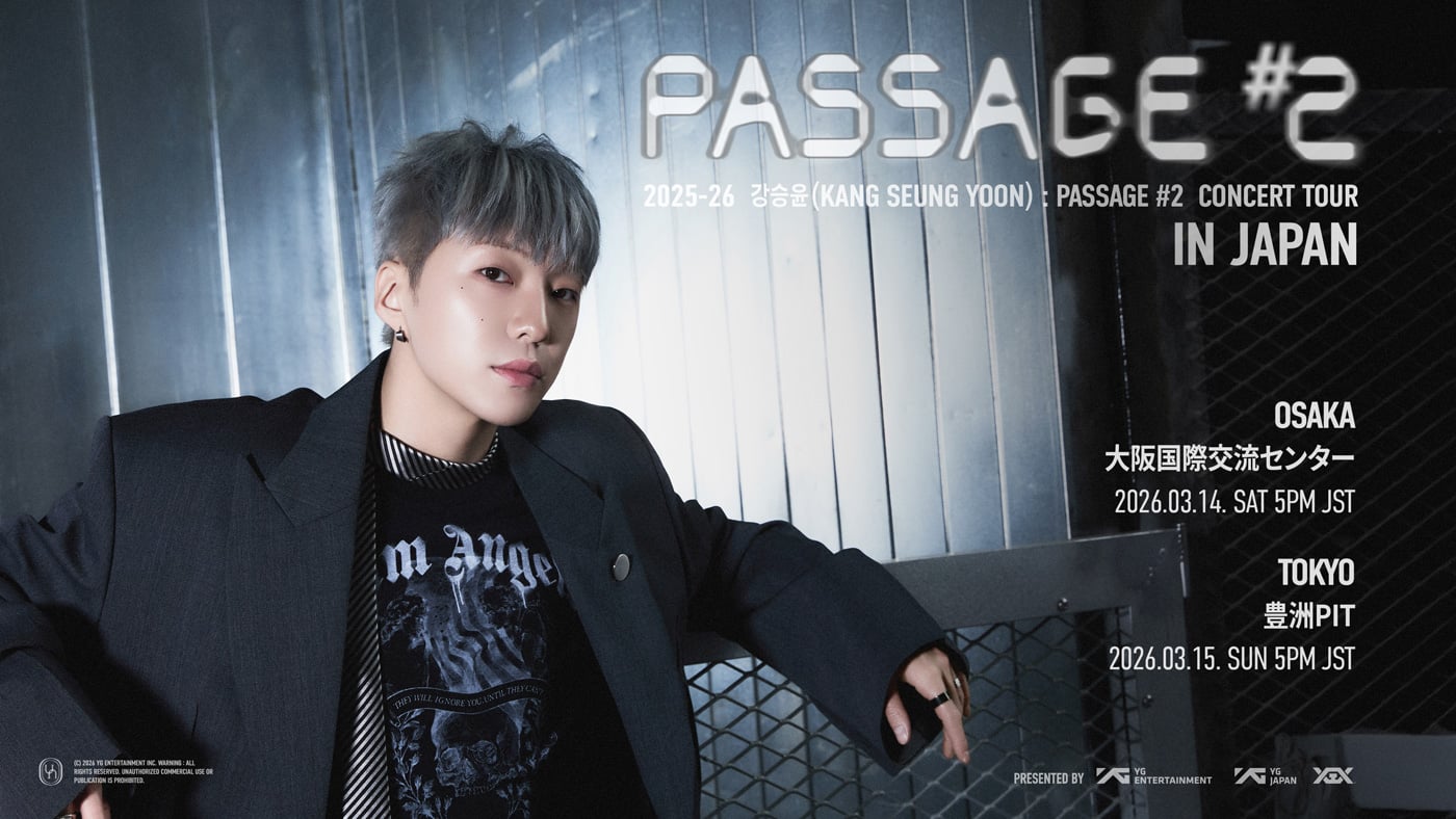 2025-26 KANG SEUNG YOON：PASSAGE #2 CONCERT TOUR IN JAPAN