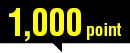 1,000point